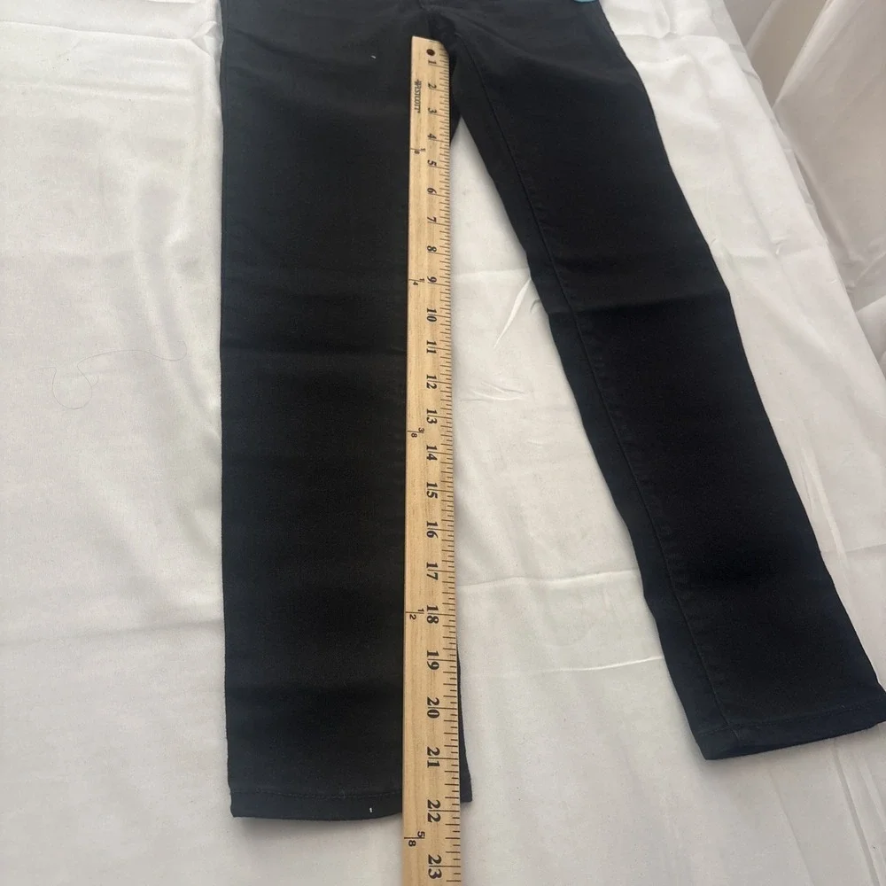 NEW NWT Childrens Place Boys Sz 7 Skinny Stretch Black Jeans Adjustable Waist